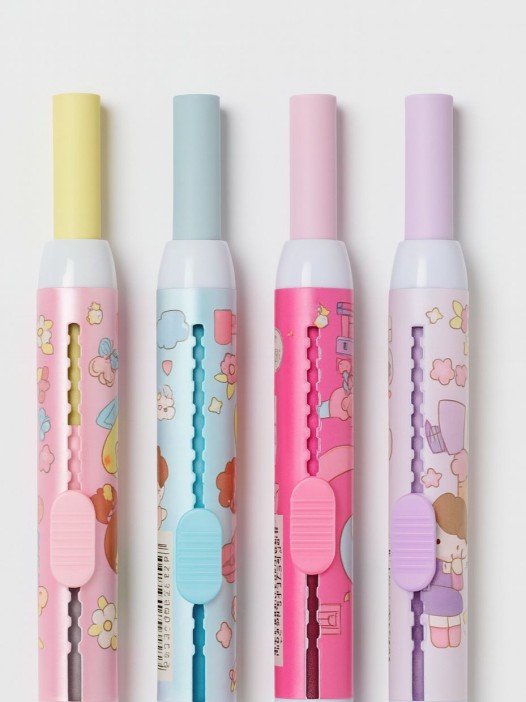 Ластик выдвижной &quot;Cute girl&quot;, mix 