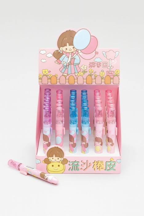 Ластик выдвижной &quot;Cute girl&quot;, mix 