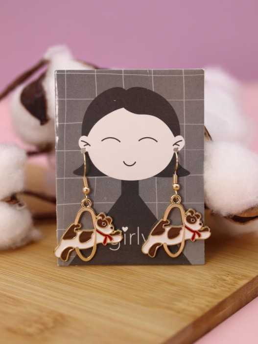 Серьги GIRLY &quot;Dog&quot; 