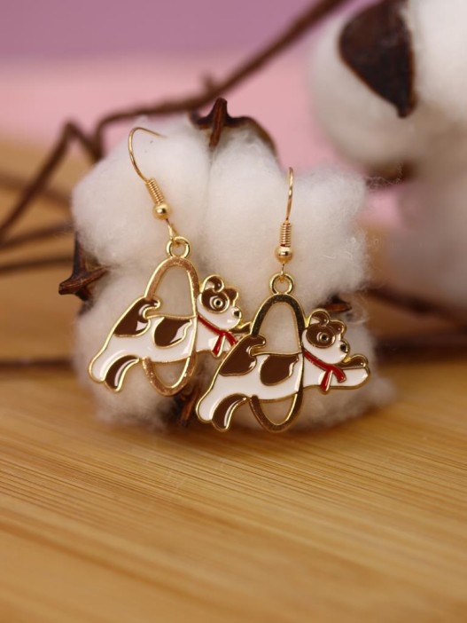 Серьги GIRLY &quot;Dog&quot; 