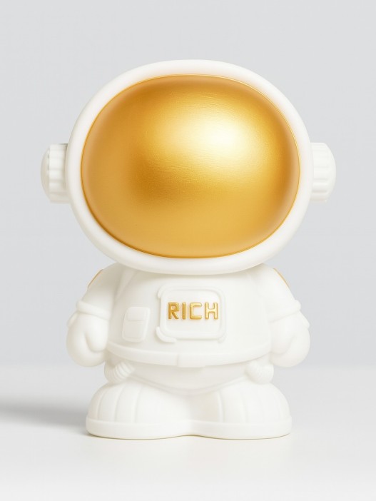 Копилка «Astronaut», gold, (18 см), пластик 