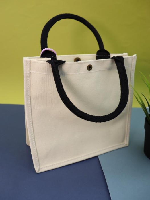 Сумка шоппер &quot;Сat with fish&quot;, white (23.5*10*21 см) 