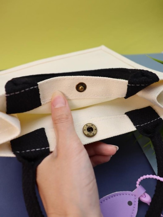 Сумка шоппер &quot;Сat with fish&quot;, white (23.5*10*21 см) 