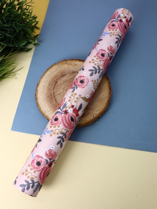 Упаковочная бумага «Flora», red (50*70 см) 