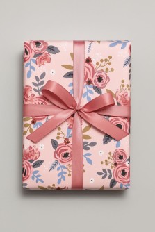 Упаковочная бумага «Flora», red (50*70 см)