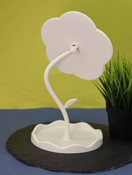 Зеркало настольное GIRLY &quot;Round flower&quot;, white 