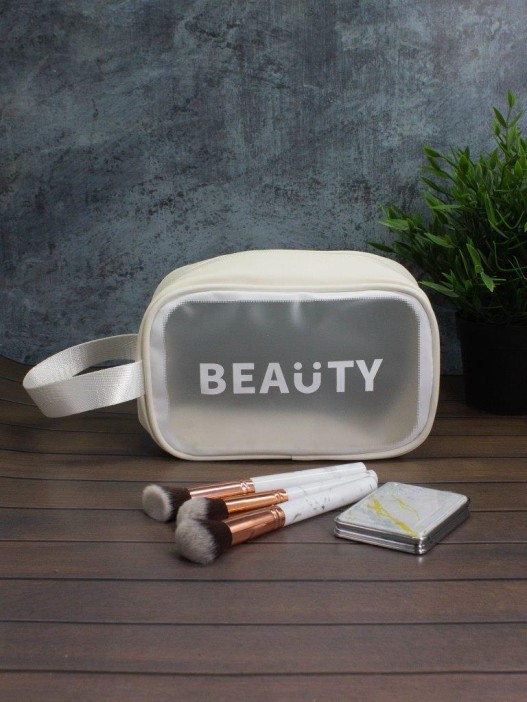 Косметичка &quot;Beauty trend&quot;, white (S) 14х20х9,5 см 