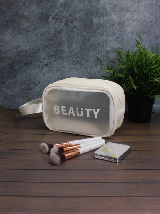 Косметичка &quot;Beauty trend&quot;, white (S) 14х20х9,5 см 