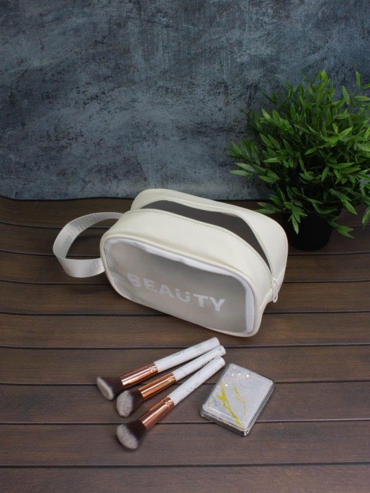 Косметичка &quot;Beauty trend&quot;, white (S) 14х20х9,5 см 