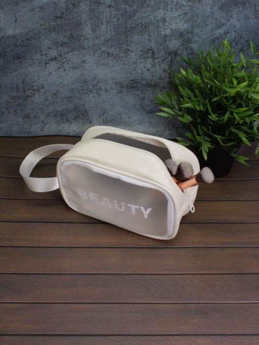 Косметичка &quot;Beauty trend&quot;, white (S) 14х20х9,5 см 