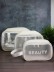 Косметичка &quot;Beauty trend&quot;, white (S) 14х20х9,5 см 