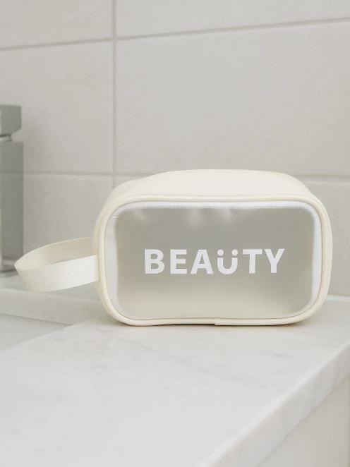 Косметичка &quot;Beauty trend&quot;, white (S) 14х20х9,5 см 