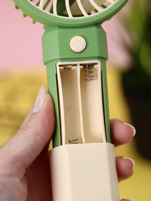 Портативный ручной вентилятор iLikeGift «Desktop wind», green 