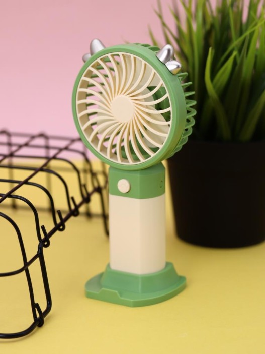 Портативный ручной вентилятор iLikeGift «Desktop wind», green 
