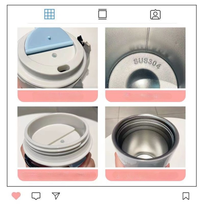 Термокружка &quot;Lovely day&quot;, purple (380 ml) 