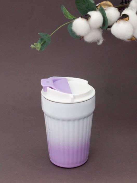 Термокружка &quot;Lovely day&quot;, purple (380 ml) 