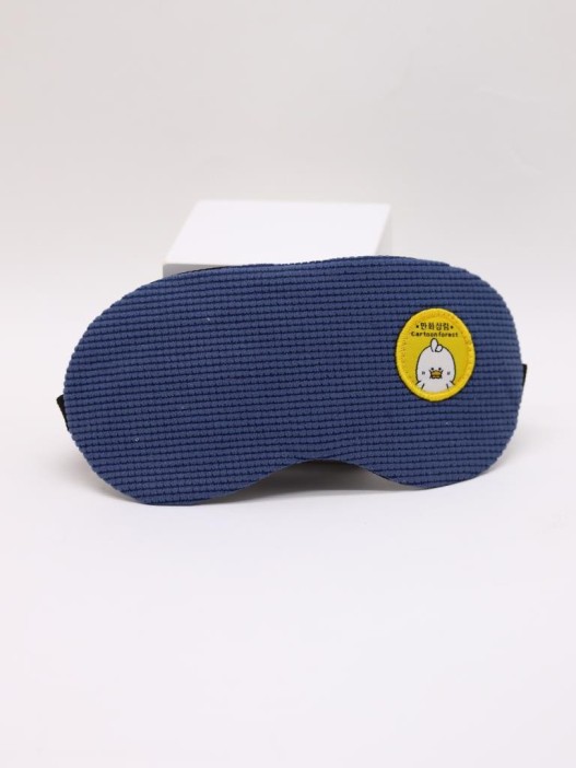 Маска для сна гелевая &quot;Texture&quot;, dark blue 