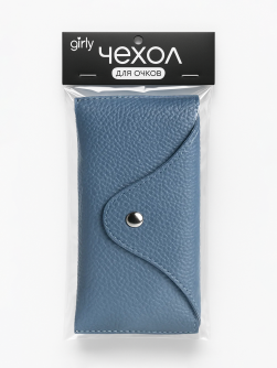 Чехол для очков GIRLY "Urban Click", blue