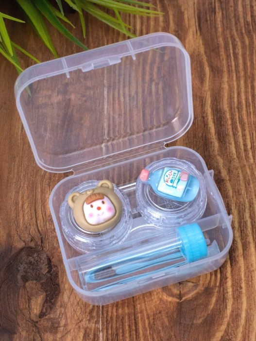 Контейнер для линз &quot;Funny animals&quot;, bear 