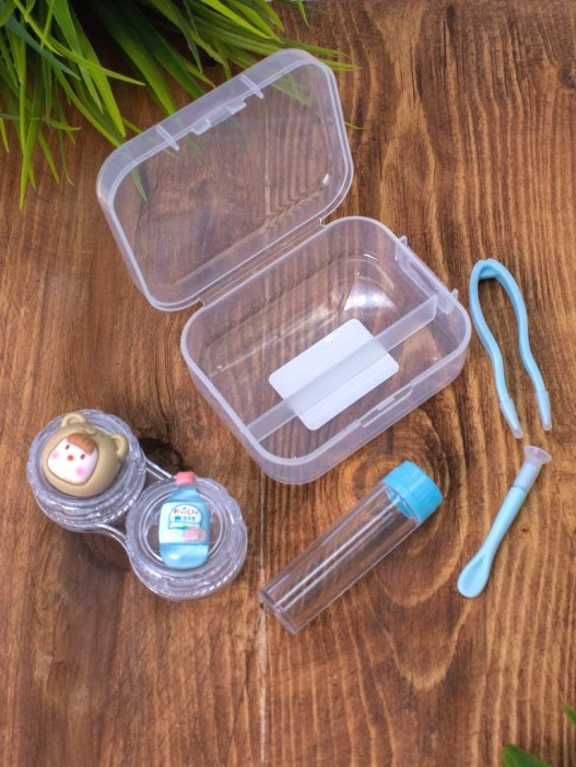 Контейнер для линз &quot;Funny animals&quot;, bear 