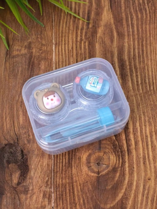 Контейнер для линз &quot;Funny animals&quot;, bear 