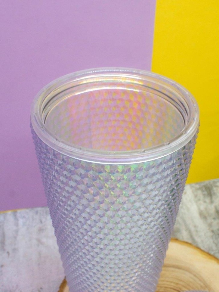 Тамблер "Metallic", white