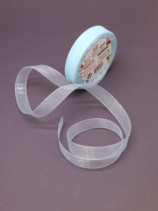 Лента для декора и подарков &quot;Ribbon of magic&quot;, blue (1,5 см*1 м) 