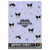 Бумага цветная 16 л &quot;Куроми&quot;, немелов. односторон., на скрепке, 8 цв., плот. 48,8г/м2 