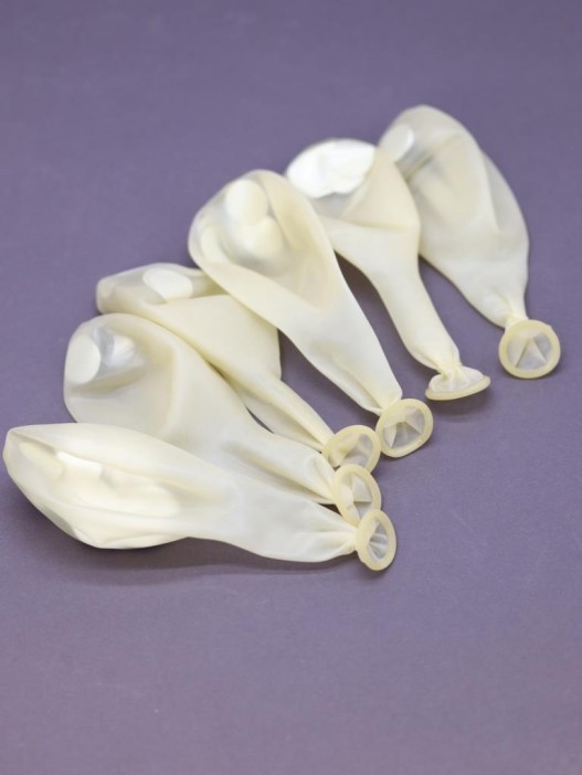 Набор воздушных шаров 6 шт. &quot;Glimmer globe&quot;, silver (30 см) 