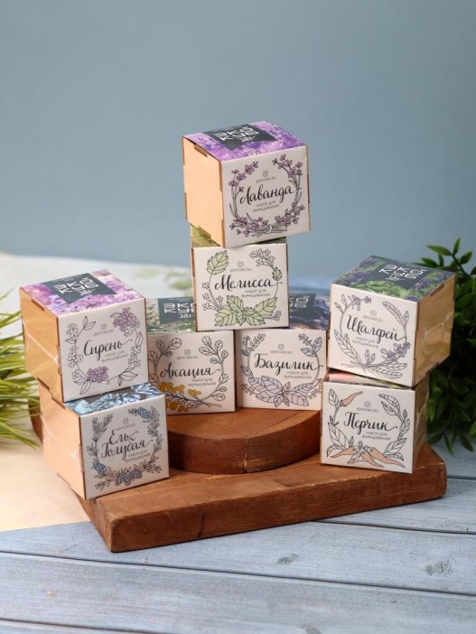 Набор для выращивания &quot;Экокуб Magicme&quot; - Акация 