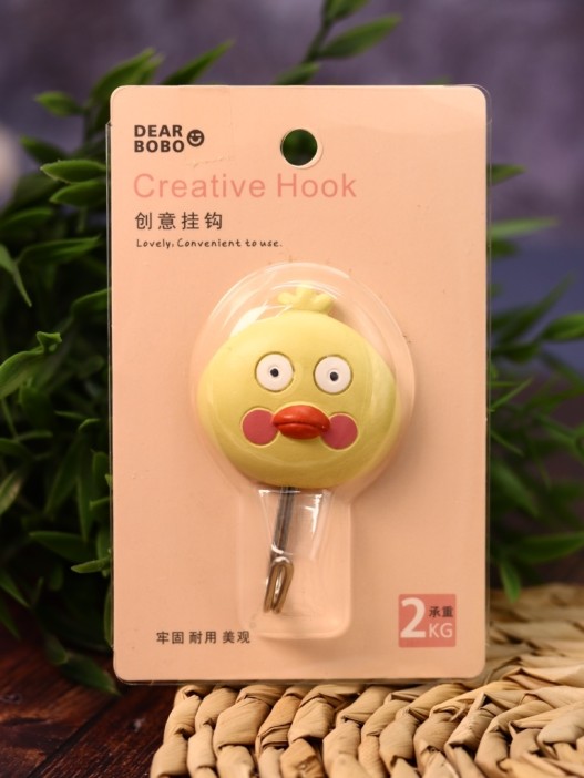 Крючок на липучке «Duck yo», yellow 
