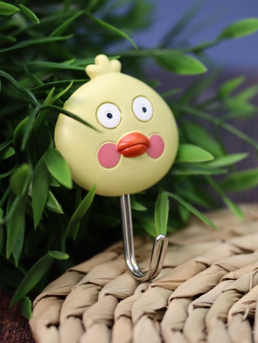 Крючок на липучке «Duck yo», yellow 