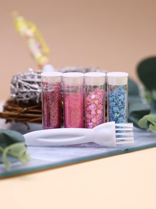 Клеевая ручка с блестками 4 цвета &quot;Magic Lulu&quot;, yellow 