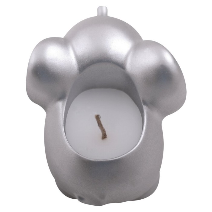 Свеча декоративная с подсвечником &quot;Слоник&quot; (11х8,5х7,5см) 