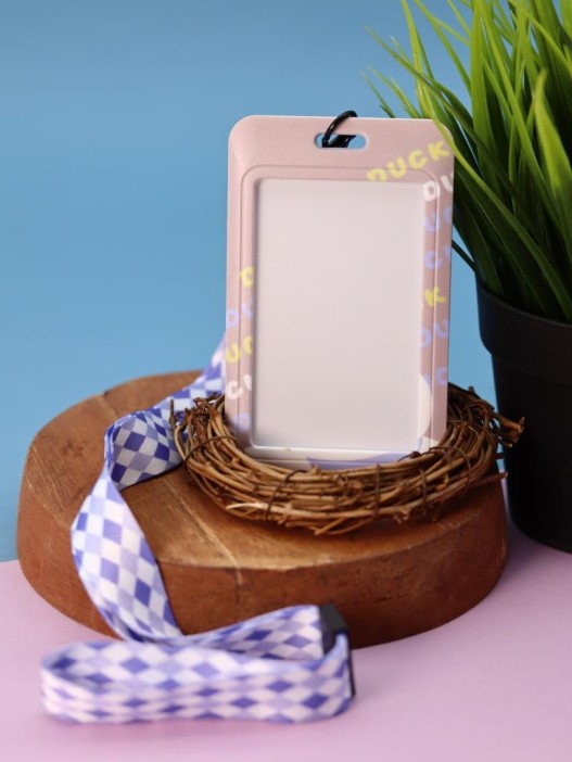 Футляр для карт на ленте &quot;Duck cute 100 %&quot; 