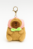 Плюшевый брелок &quot;Peach capybara&quot;, brown 