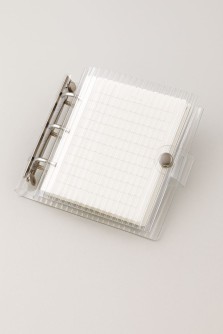 Фотоальбом - биндер для карт "Minimalism", 20 страниц(13*12,5 см)